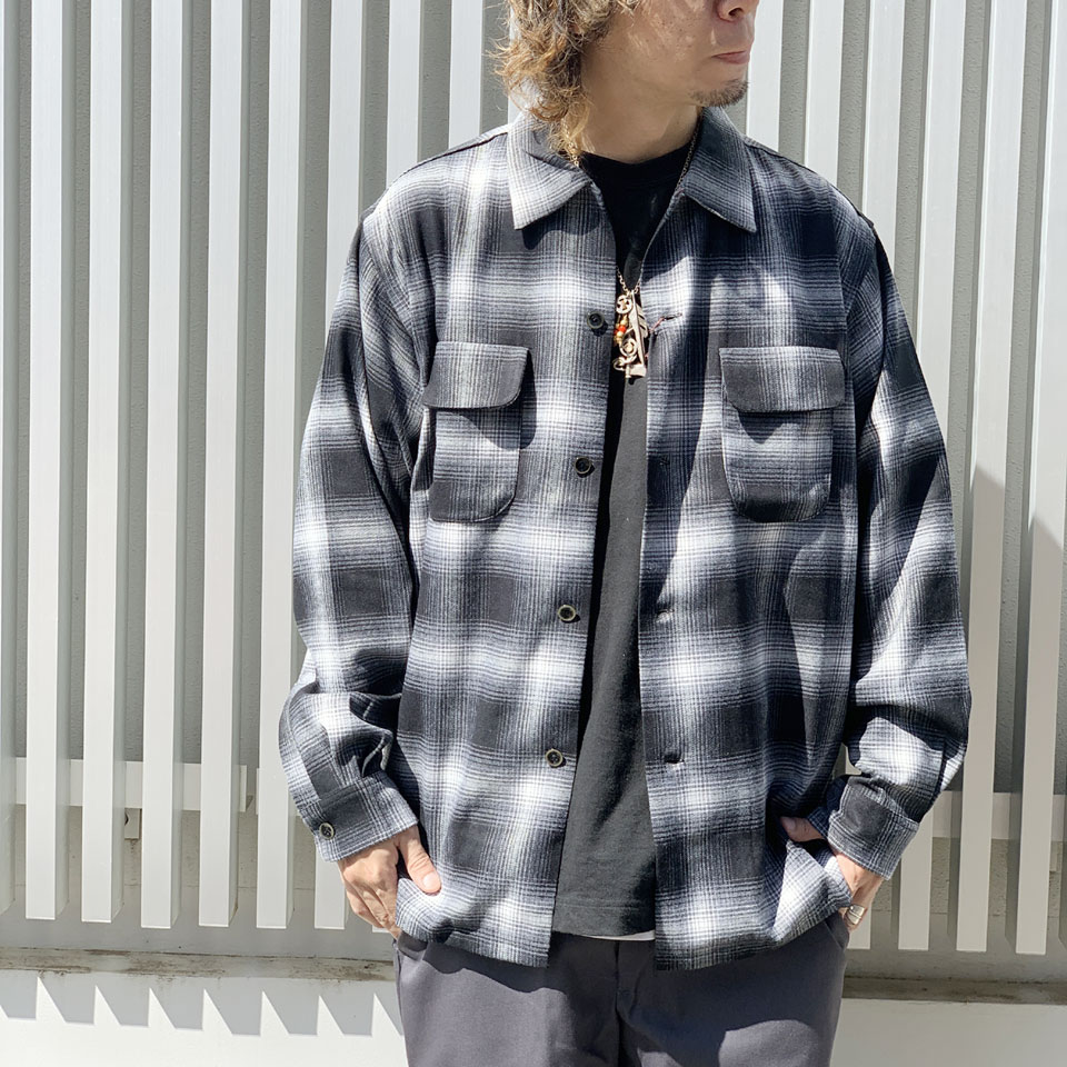 TOWNCRAFT（タウンクラフト） 全2色 オンブレチェックシャツ