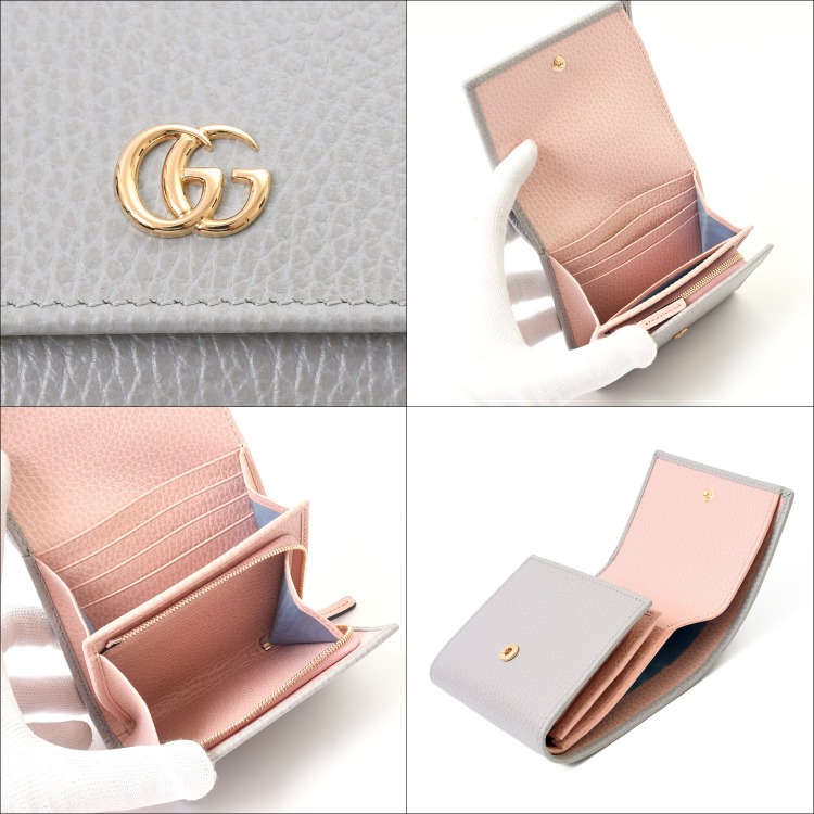 GUCCI（グッチ） [在庫処分] 財布 ダブルG ミディアム 二つ折り