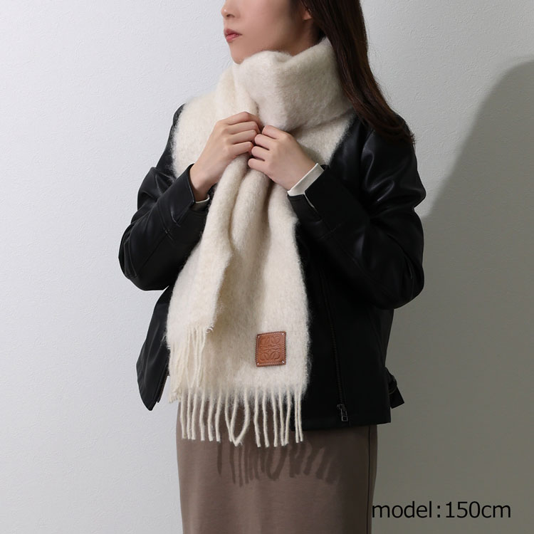 LOEWE（ロエベ） [正規ラッピング済] マフラー モヘア ウール シンプル