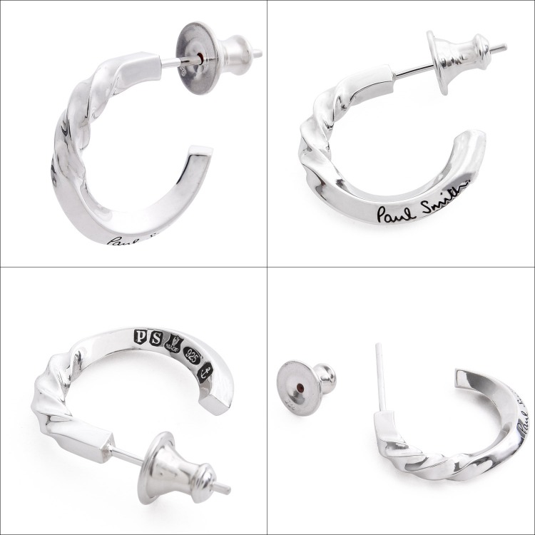 Paul Smith（ポール・スミス） Twisted Wire ピアス : ティーブランド