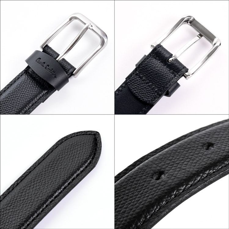 Paul Smith（ポール・スミス） ソリッドグレイン レザーベルト 250706