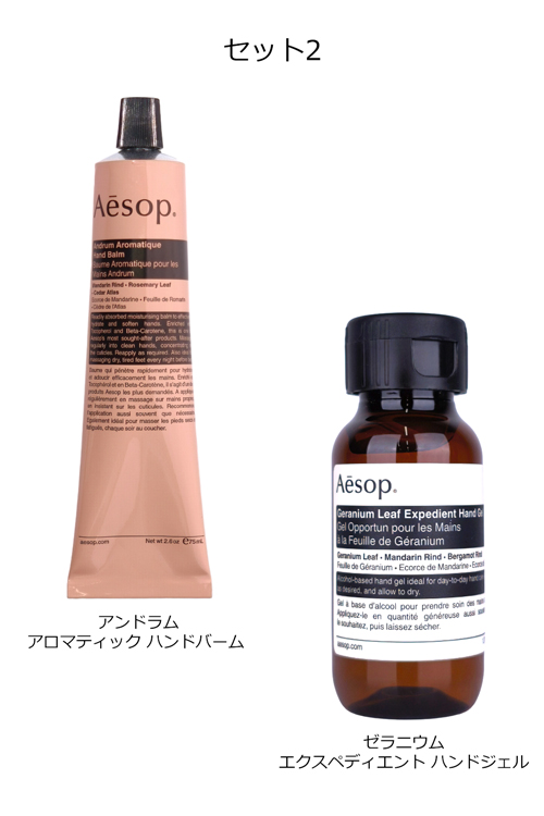 Aesop（イソップ） ギフト セット アンドラム レスレクション アロマ