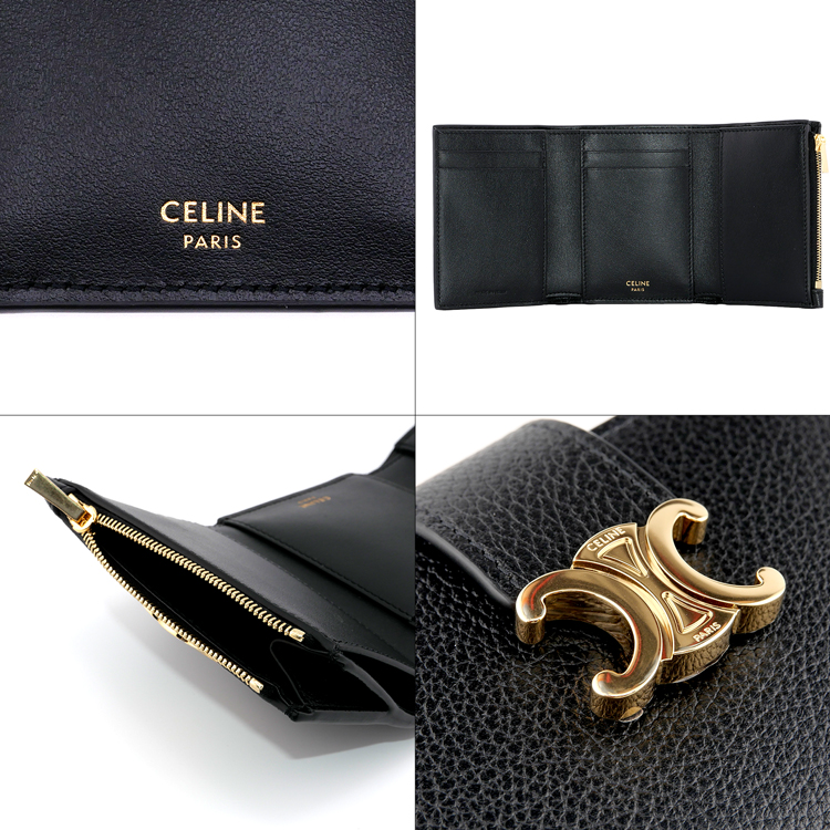 CELINE（セリーヌ） [正規ラッピング済] 財布 二つ折り財布 ファイン