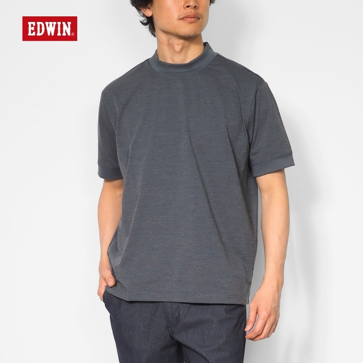 EDWIN（エドウィン） セール デニスラ AIR Tシャツ モックネック