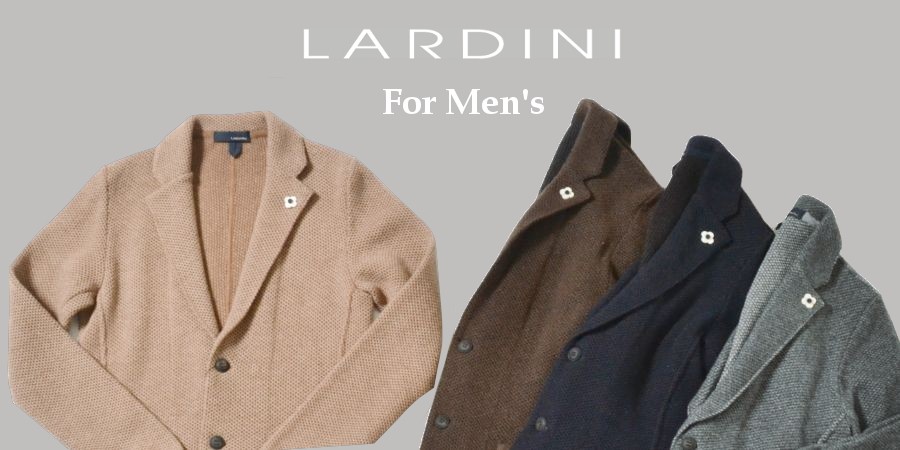 LARDINI（ラルディーニ）ニットジャケット特集 NAKAGAWA1948