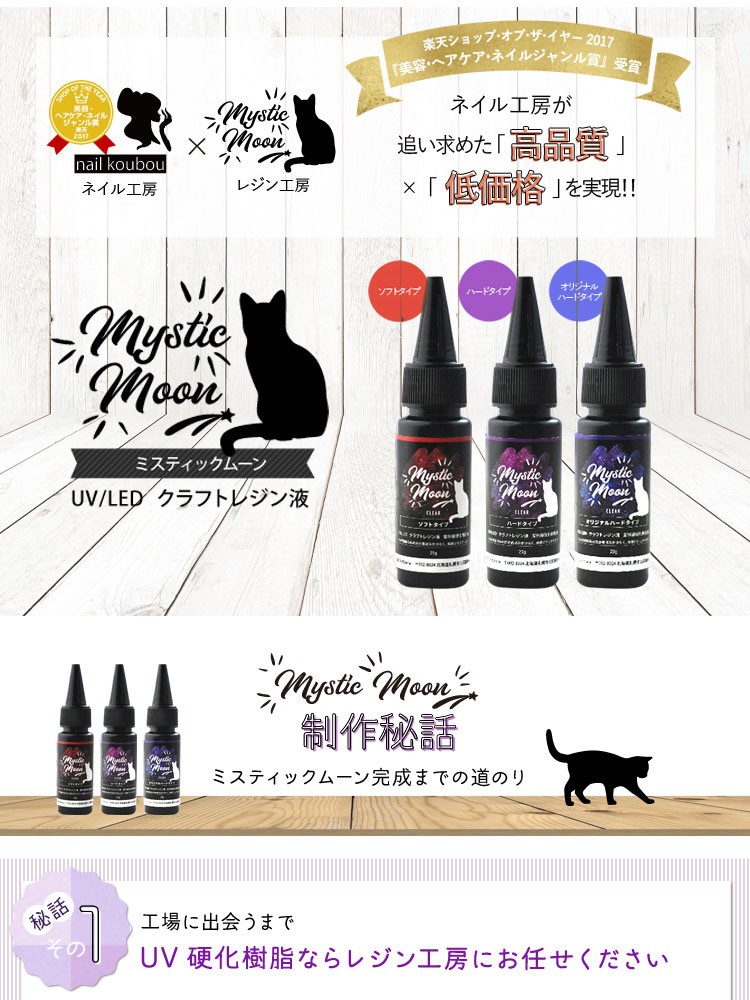 ゆうパケットOK ここでしか買えません！UV樹脂/UV・LED対応クラフト