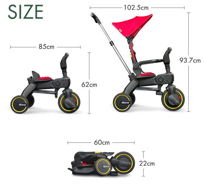 doona. ドゥーナ Liki Trike リキ トライク ロイヤルブルー