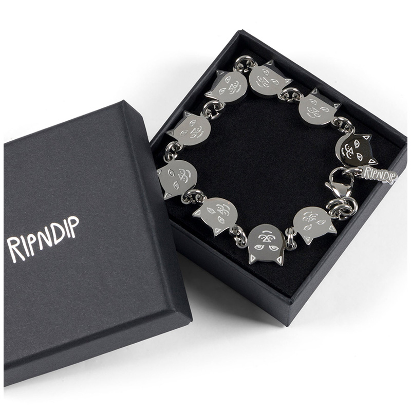 並行輸入】リップンディップ RIPNDIP LORD NERMAL METAL LINK BRACELET