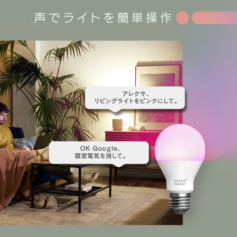 Edison Smart（エジソンスマート） LED電球 エジソンスマート電球