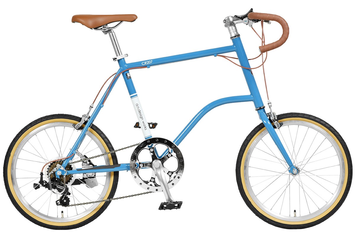 a.n.design-works ミニベロ ロードバイク 20インチ 自転車 7段変速