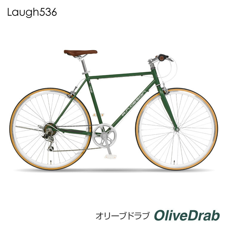 a.n.design-works クロスバイク 700c 自転車 本体 27インチ 相当 外装6