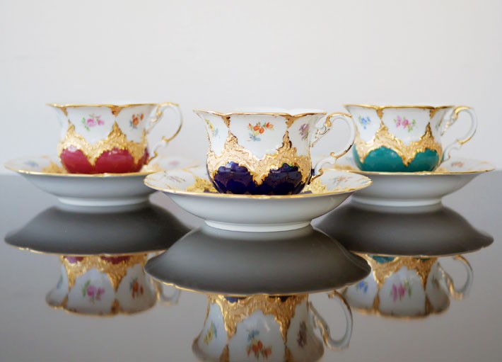 輸入ブランド洋食器専門店2本の剣 - 金彩小花｜Yahoo!ショッピング