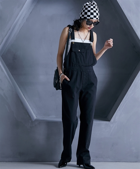 ニッセン（nissen） パンツ サロペット 大きいサイズ レディース