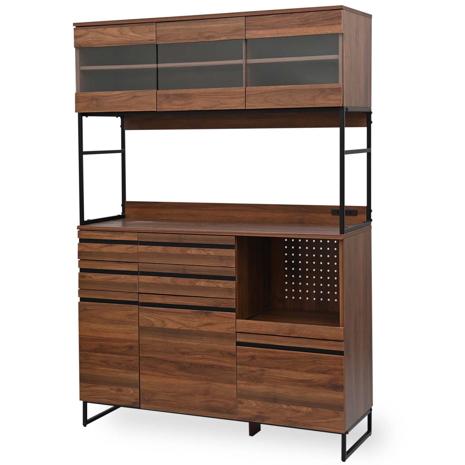 moca company 食器棚 幅120cm キッチンボード おしゃれ レンジ台