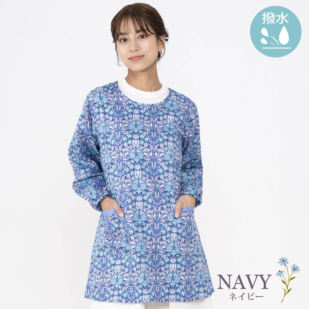 LIBERTY.（リバティ） LIBERTY エプロン レディース 割烹着 スモック