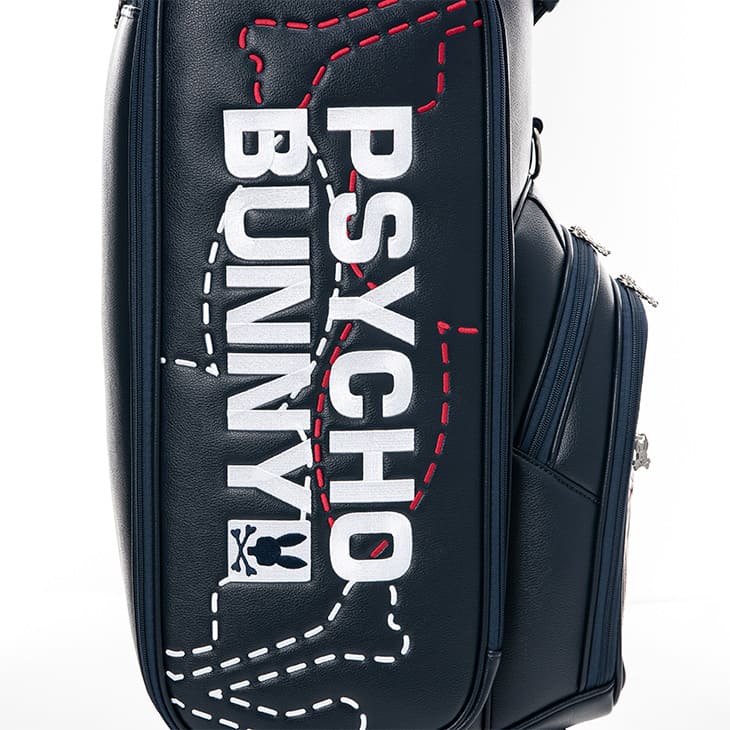 新品・訳アリ】サイコバニー 帆布 キャディバッグ Psycho Bunny
