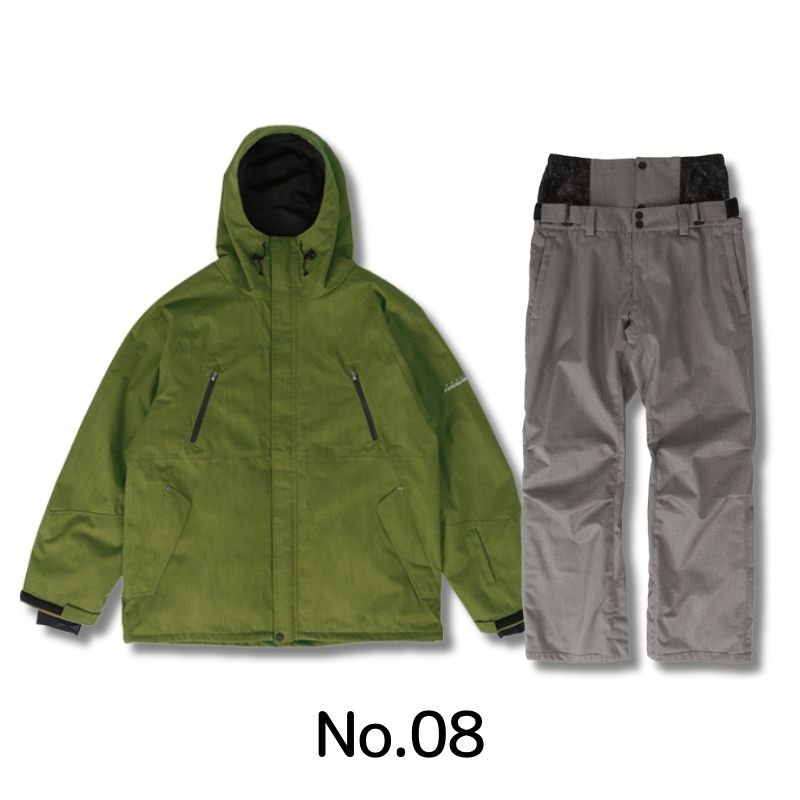 ポンタぺス（PONTAPES） スノーボードウェア レンタルよりお得 3点