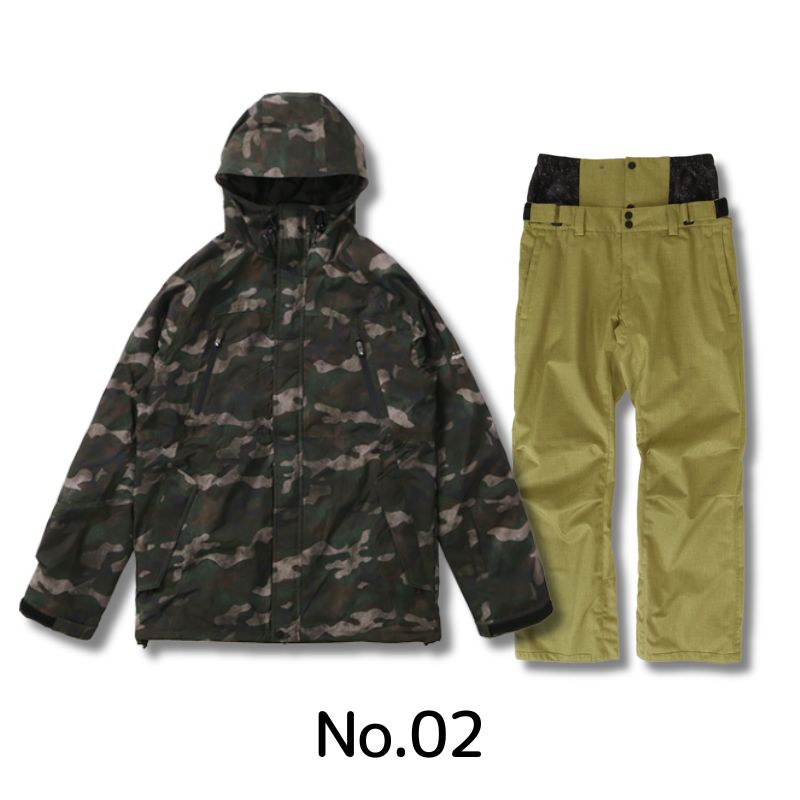 ポンタぺス（PONTAPES） スノーボードウェア レンタルよりお得 3点