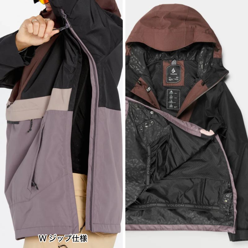 VOLCOM（ボルコム） スノージャケット レディース ASHFIELD PULLOVER