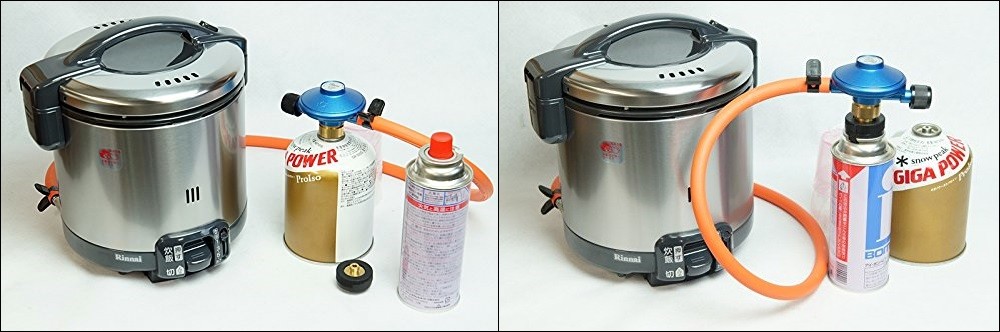 リンナイ（Rinnai） どこでもご飯こがまるキャンピングガス炊飯セット