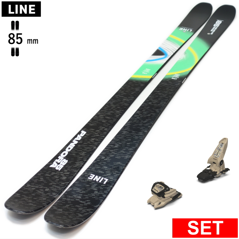 センター幅85mm 154cm|161cm|168cm|175cm]LINE PANDORA 85+GRIFFON 13