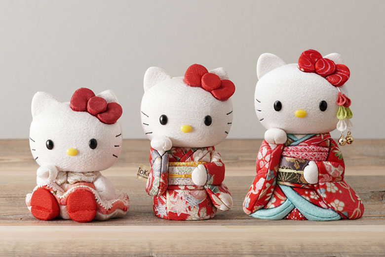 招きハローキティ（舞妓）6体セット キティちゃん キティ 招きキティ