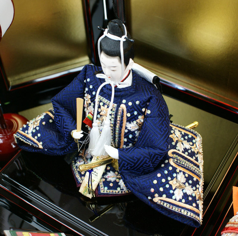 雛人形 ひな人形 久月 人形の久月 衣装着雛人形 親王飾り 二人雛 「 天