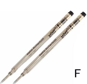 MONTBLANC（モンブラン） ローラーボール替え芯 黒F細字 2本 : オカ