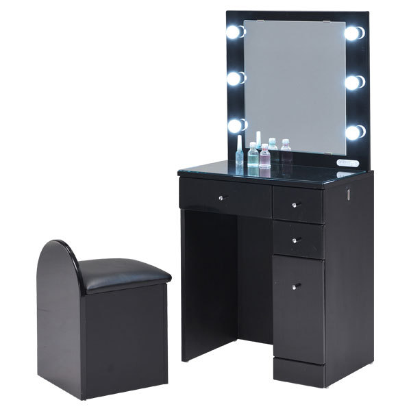 ドレッサー ライト付き 女優ライト おしゃれ ドレッサーテーブル