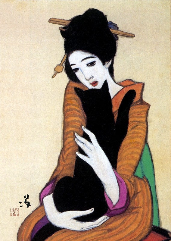 複製画A3(額無し) 竹久夢二 (No.1~20) 不織布和紙風 : orieoriginal