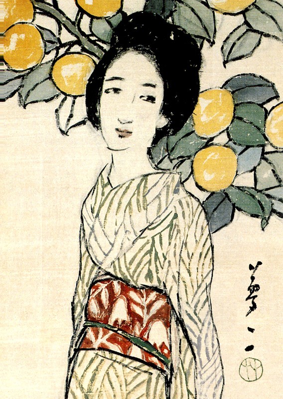 複製画A3(額無し) 竹久夢二 (No.1~20) 不織布和紙風 : orieoriginal