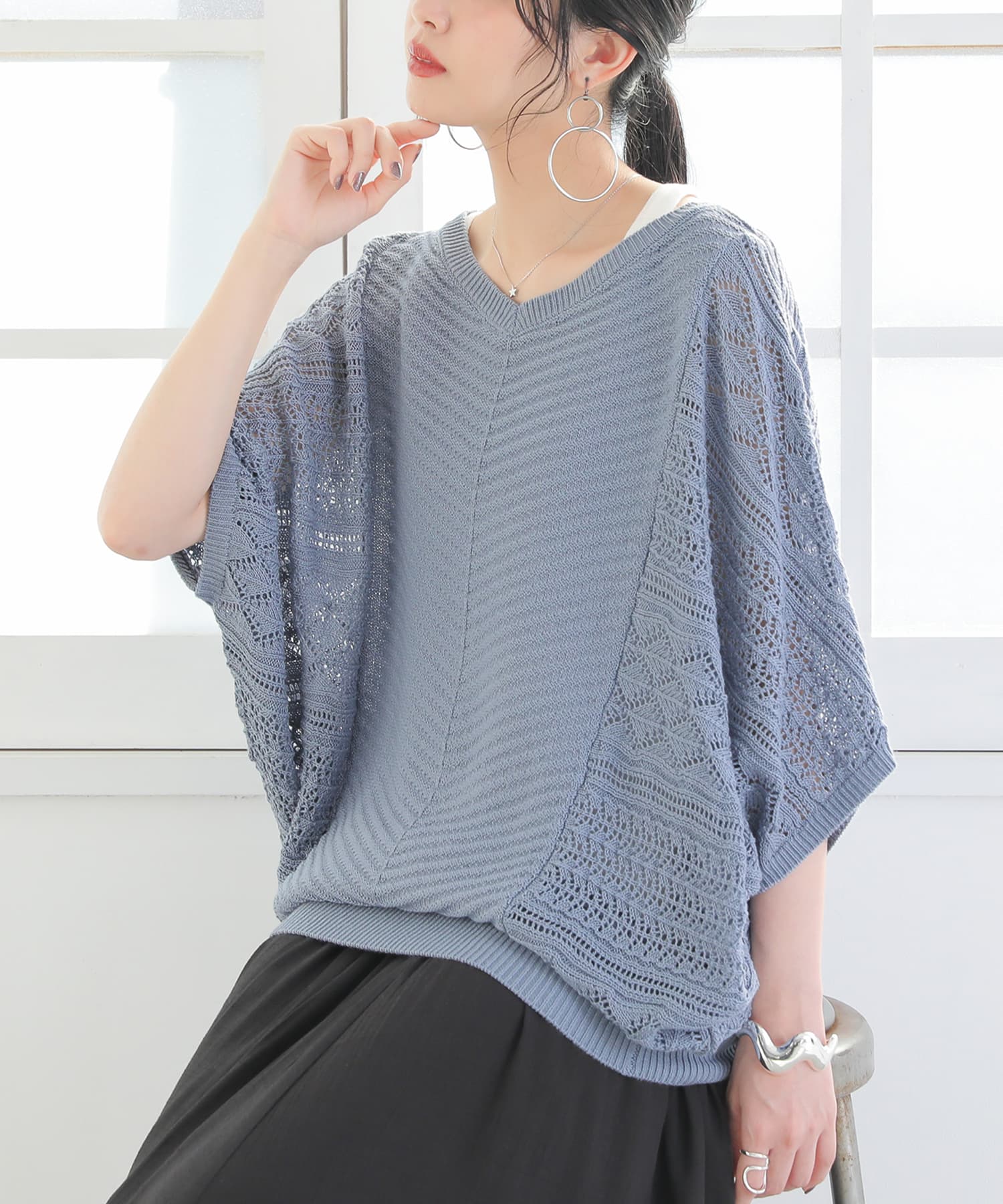 osharewalker（オシャレウォーカー） サマーニット レディース 春夏