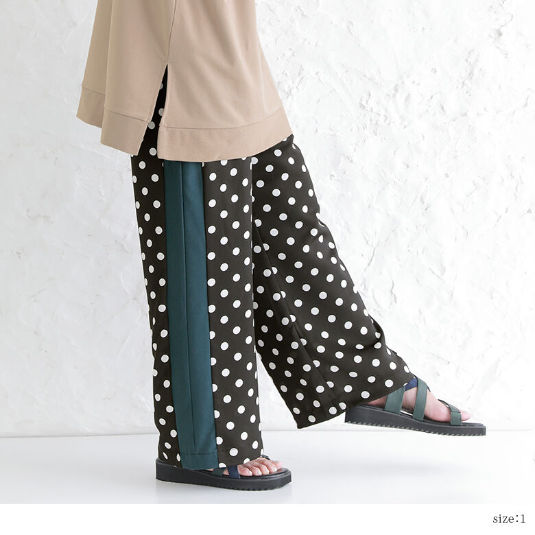 osharewalker（オシャレウォーカー） ワイドパンツ ロング レディース