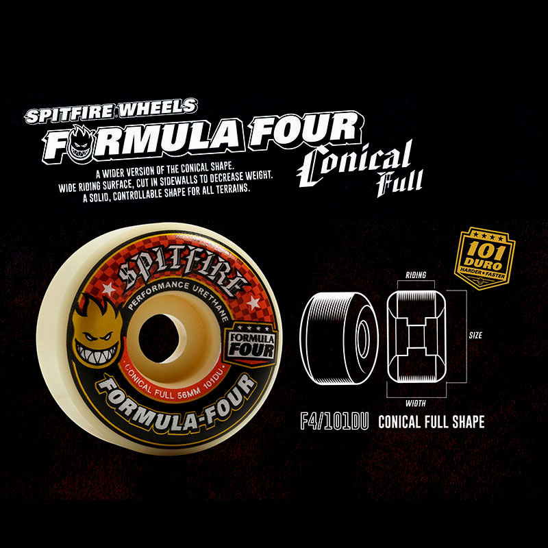 SPITFIRE WHEELS スピットファイヤー FORMULA FOUR CONICAL FULL