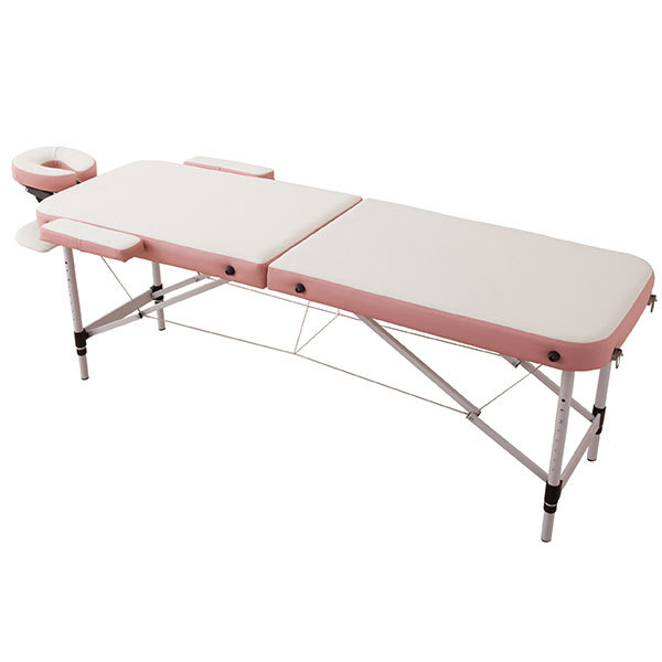 有孔オリコベッド 携帯ベッド エステ・マッサージ用 ピンク マッサージ