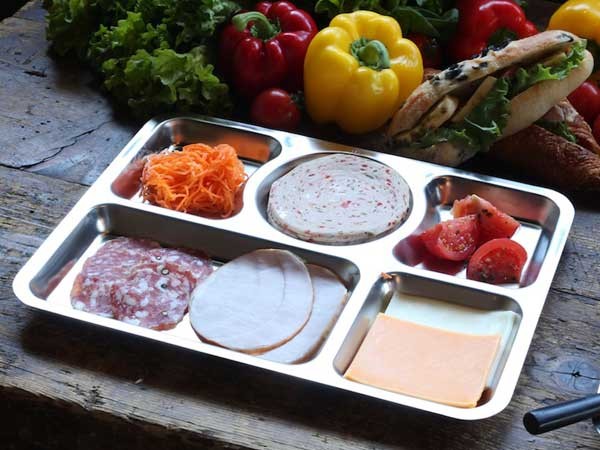 DULTON（ダルトン） ランチプレート ワンプレート 仕切り皿 ステンレス