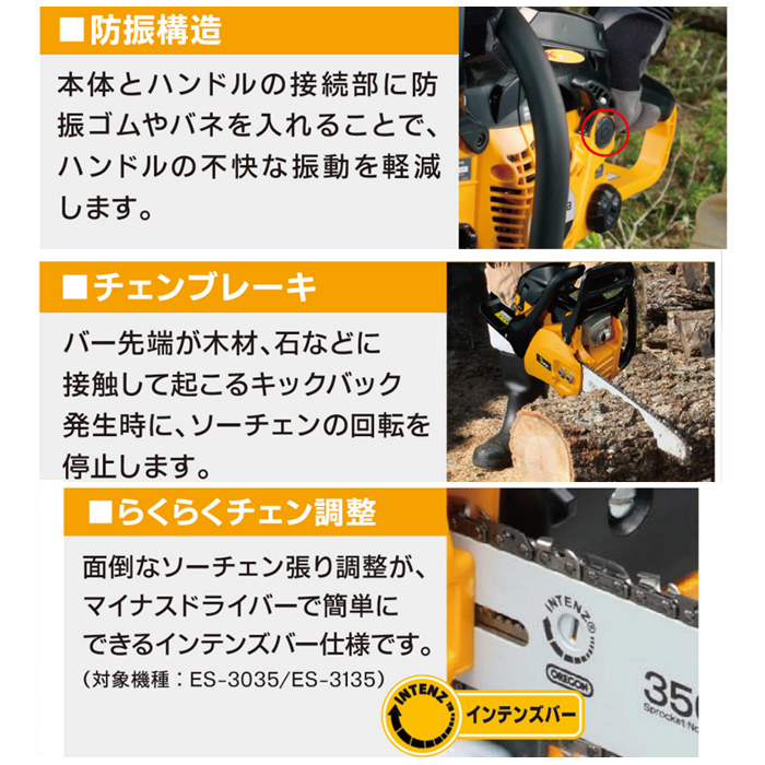 KYOCERA（京セラ） エンジンチェーンソー RYOBI ES-3035 4051001