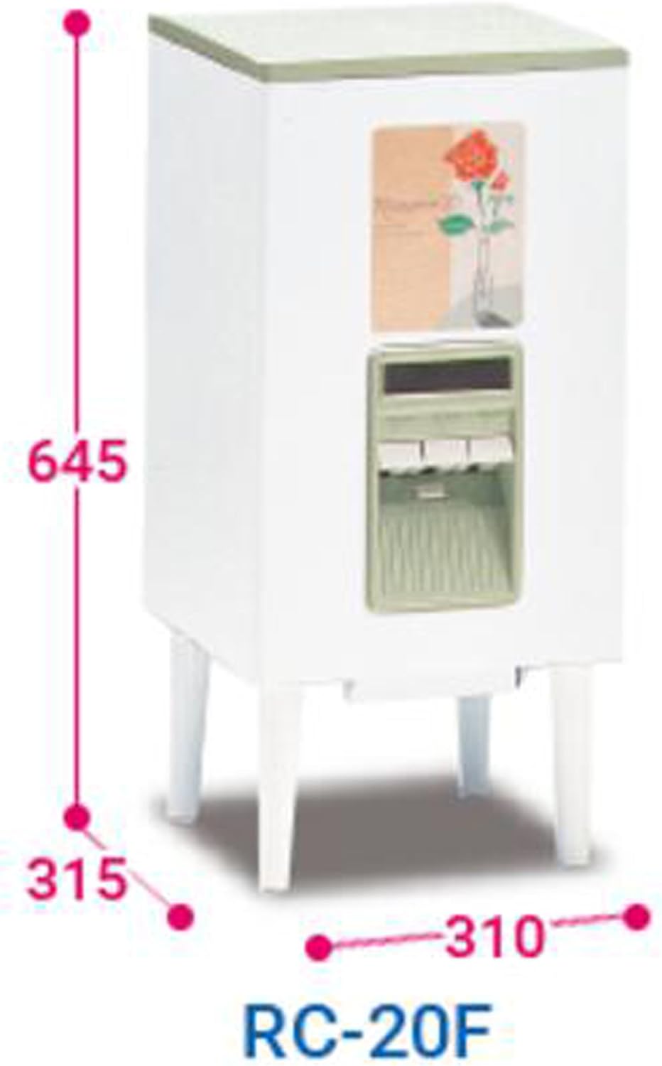 エムケー精工 米びつ 日本製 ライスストッカー コメロン 23kg スリム