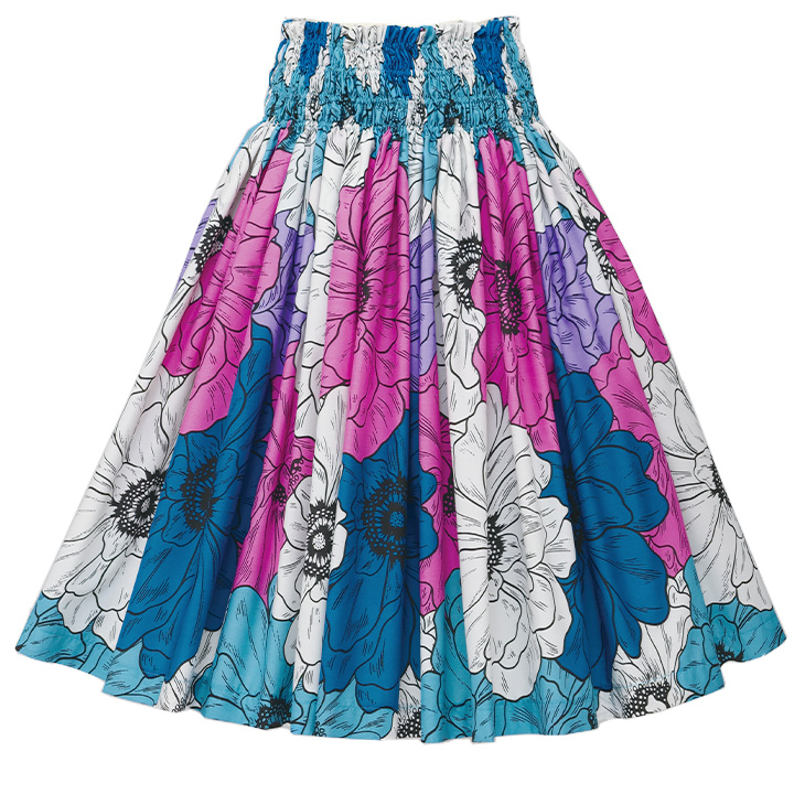 即納☆ パウスカート SK444-7-3735 フラダンス 衣装 フラスカート