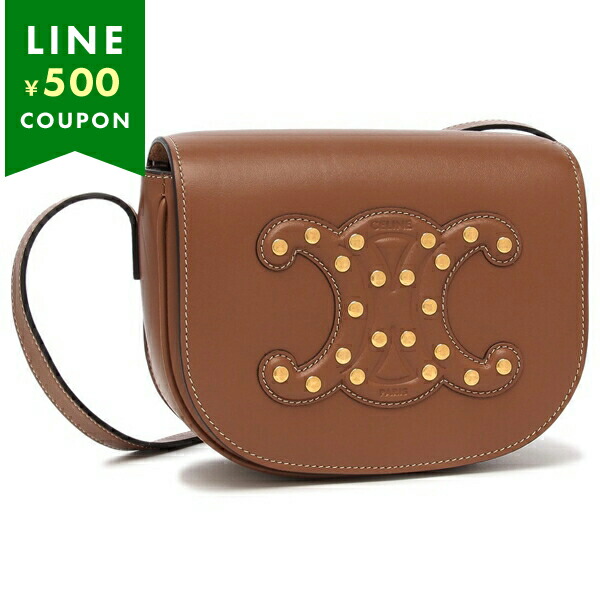 CELINE（セリーヌ） ショルダーバッグ フォルコ トリオンフ ブラウン