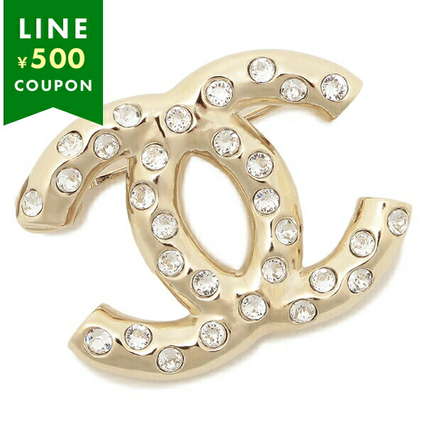 CHANEL（シャネル） ブローチ ココマーク CCマーク ゴールド シルバー