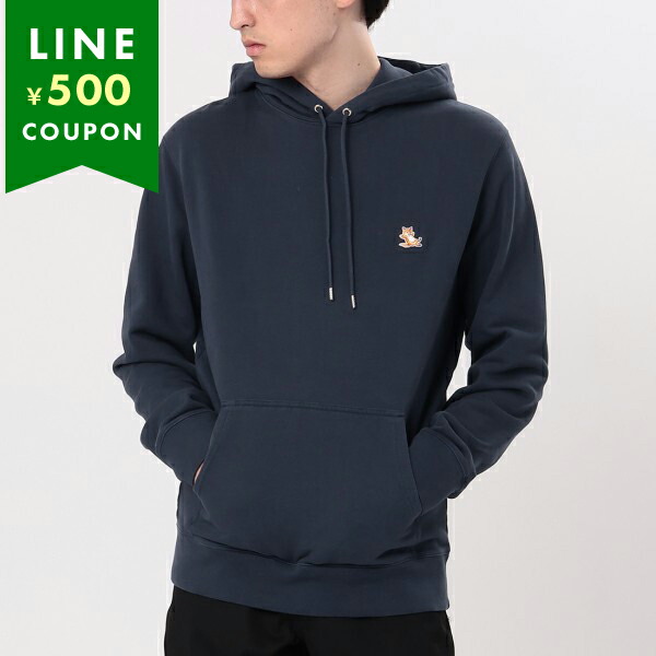 MAISON KITSUNE（メゾン キツネ） パーカー フーディー ネイビー