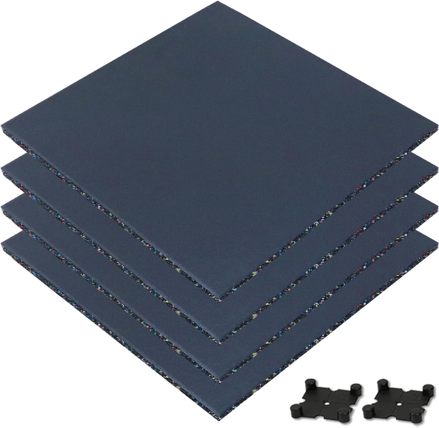 ゴムマット ラバーマット ジム マット トレーニング 4枚 連結パーツ