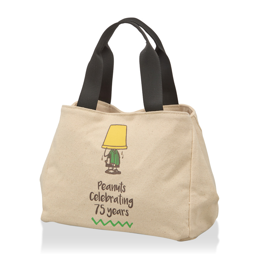 SNOOPY（スヌーピー） サイドボタン キャンバス トートバッグ 帆布