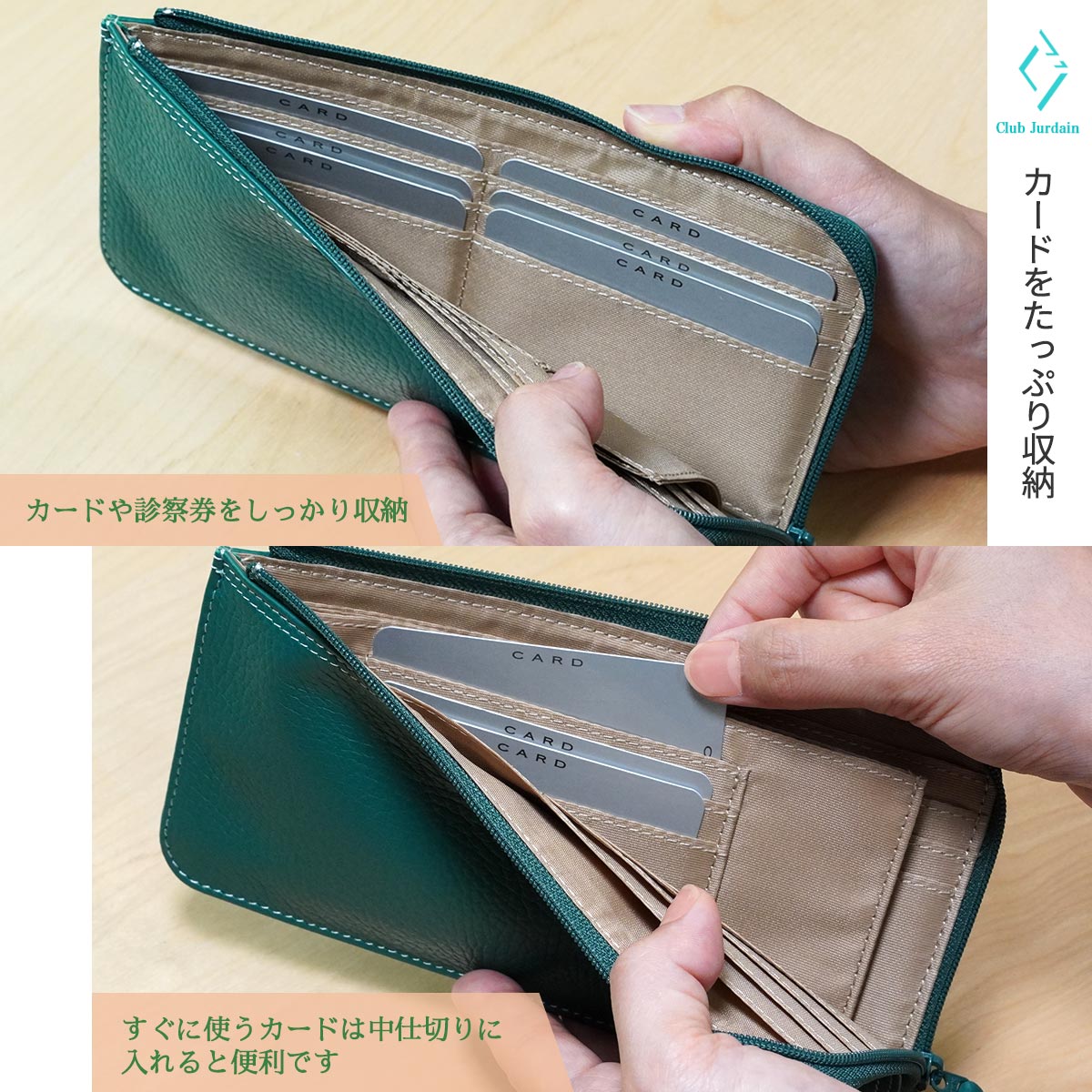 長財布 L字ファスナー 本革 シュリンク スリム レディース 薄型 財布
