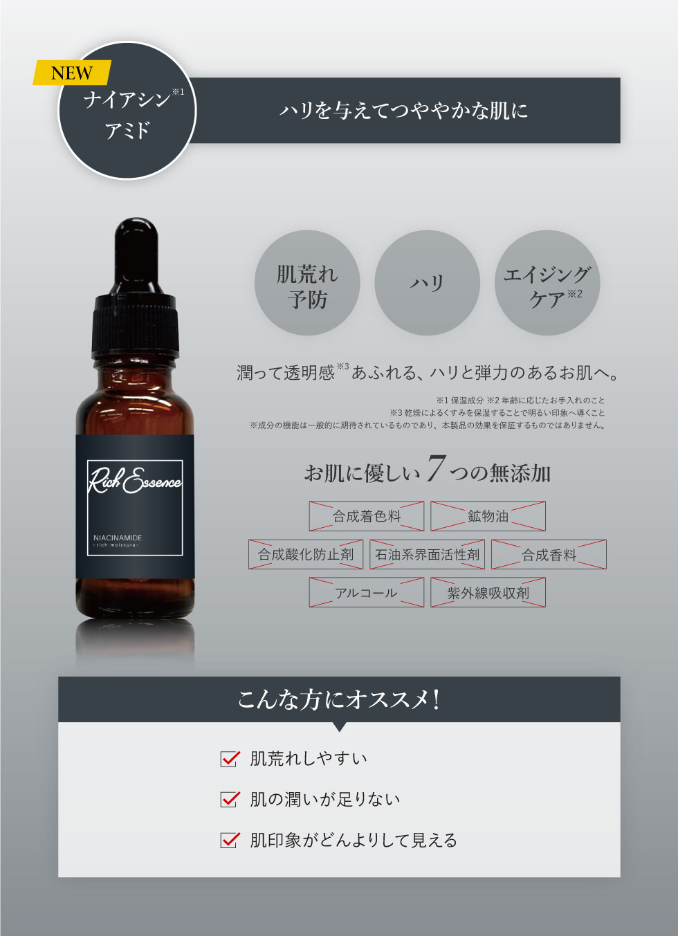 2個セット 高濃度 美容液 リッチエッセンス 20ml レチノール