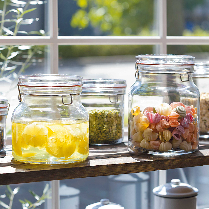 ADERIA おしゃれ 保存容器 保存瓶 密封 ロック・イート ストレージ 1.5