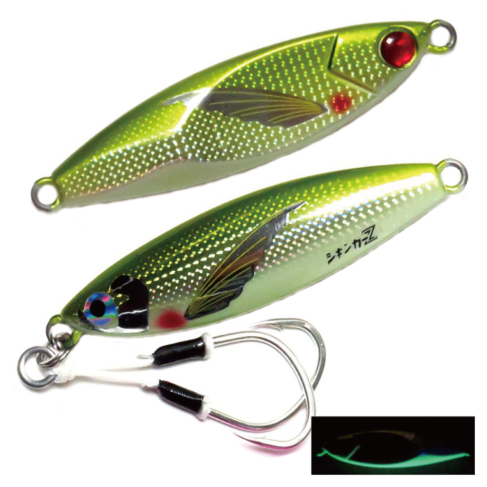 メタルジグ ジギンガーZ 煌-Kirameki- 80g 78mm フォールヒット率が