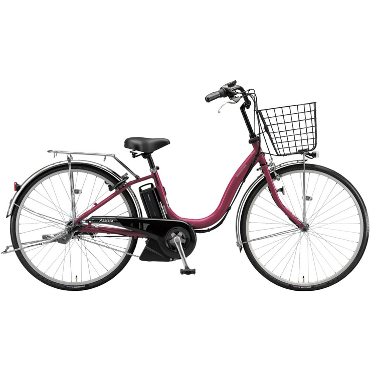 BRIDGESTONE 電動アシスト自転車（色：ピンク系）｜自転車車体｜自転車