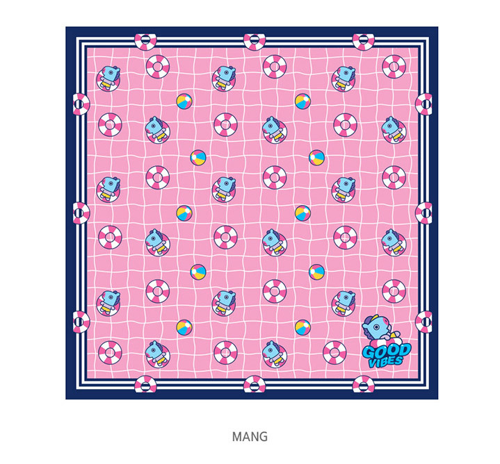 BT21 HANDKERCHIEF【全国送料無料】ハンカチ タオル ハンドタオル